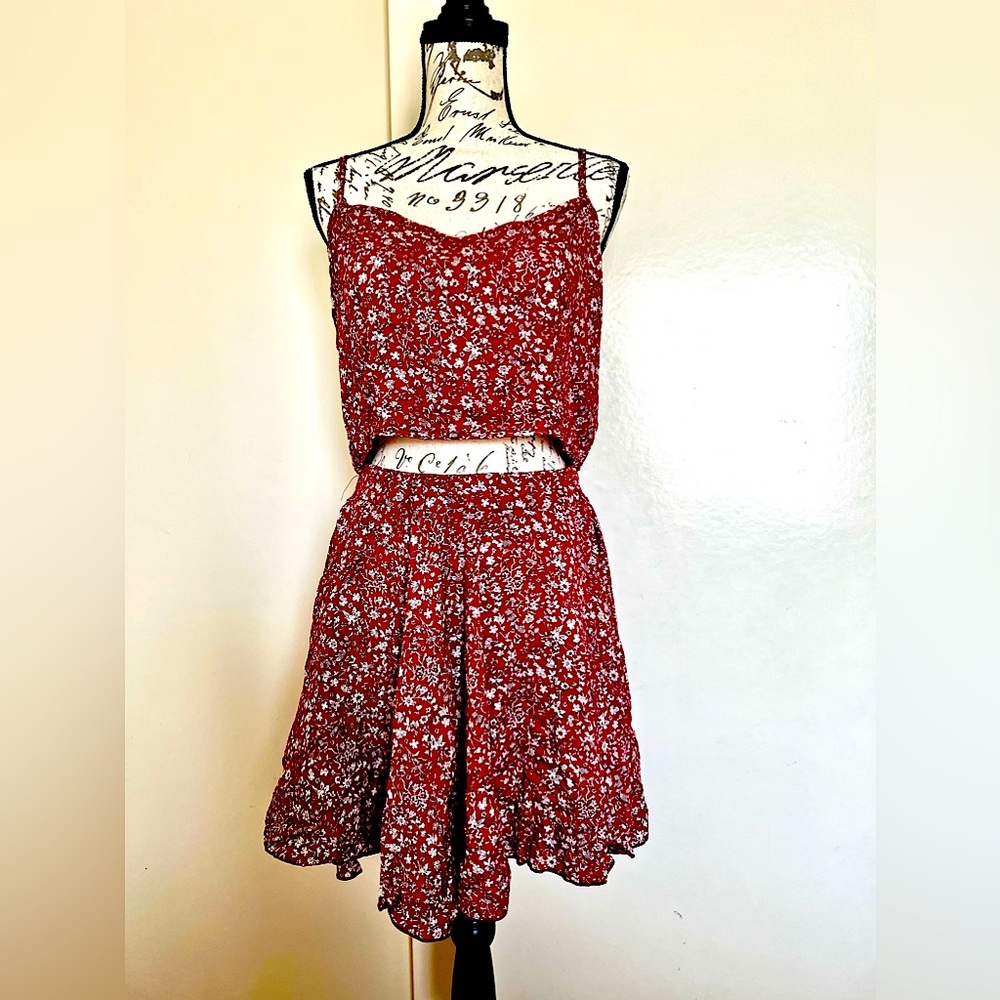 Shein 2pc top and skirt